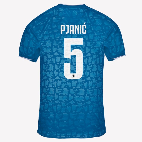 Trikot Juventus NO.5 Pjanic Ausweich 2019-20 Blau Fussballtrikots Günstig